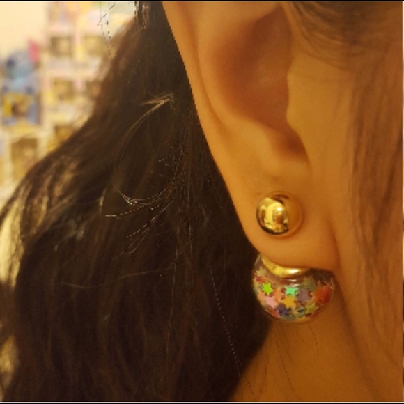 Multicolored earrings - Picture 4 of 6